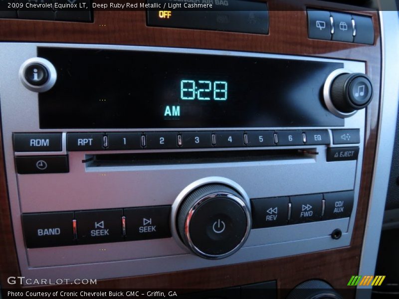 Deep Ruby Red Metallic / Light Cashmere 2009 Chevrolet Equinox LT