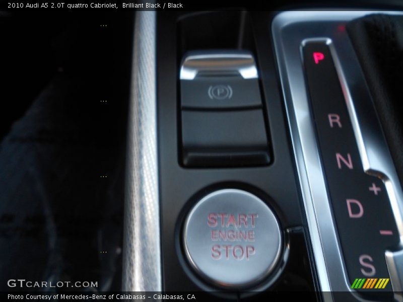 Brilliant Black / Black 2010 Audi A5 2.0T quattro Cabriolet
