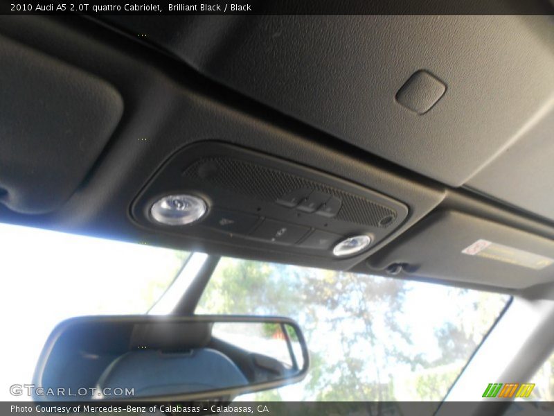 Brilliant Black / Black 2010 Audi A5 2.0T quattro Cabriolet