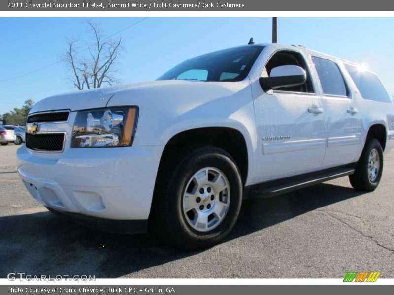 Summit White / Light Cashmere/Dark Cashmere 2011 Chevrolet Suburban LT 4x4