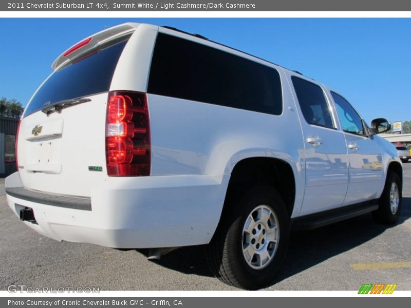 Summit White / Light Cashmere/Dark Cashmere 2011 Chevrolet Suburban LT 4x4