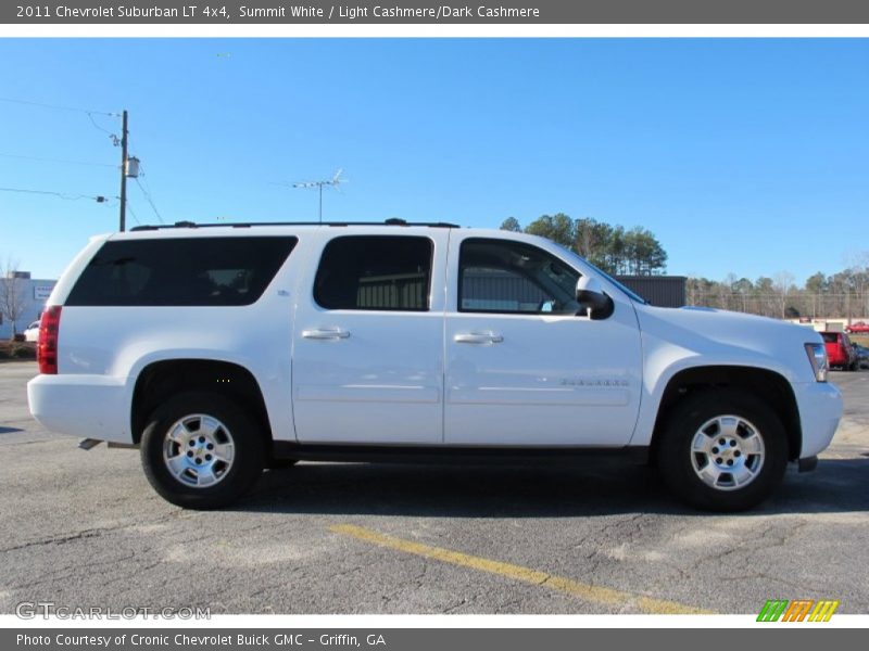 Summit White / Light Cashmere/Dark Cashmere 2011 Chevrolet Suburban LT 4x4
