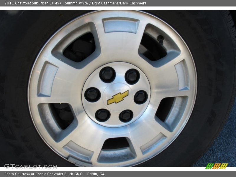 Summit White / Light Cashmere/Dark Cashmere 2011 Chevrolet Suburban LT 4x4