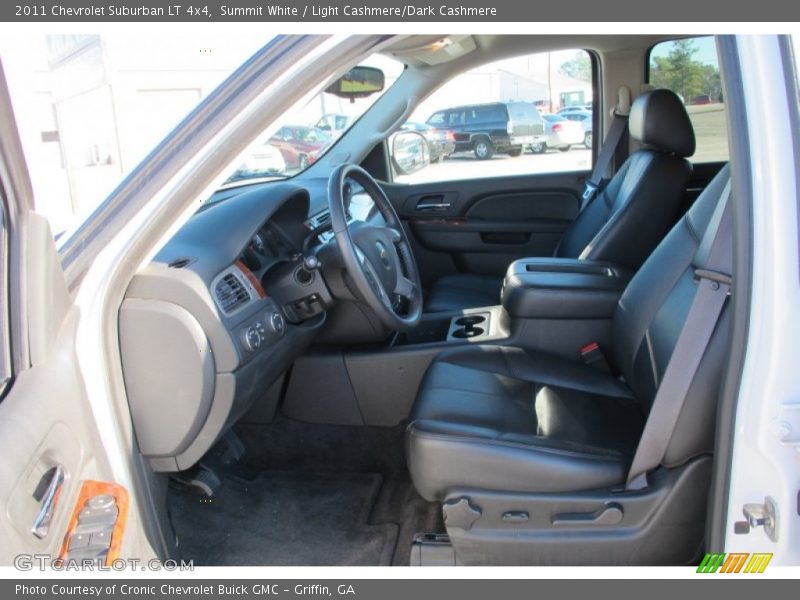 Summit White / Light Cashmere/Dark Cashmere 2011 Chevrolet Suburban LT 4x4