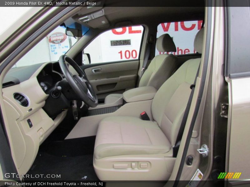 Mocha Metallic / Beige 2009 Honda Pilot EX 4WD