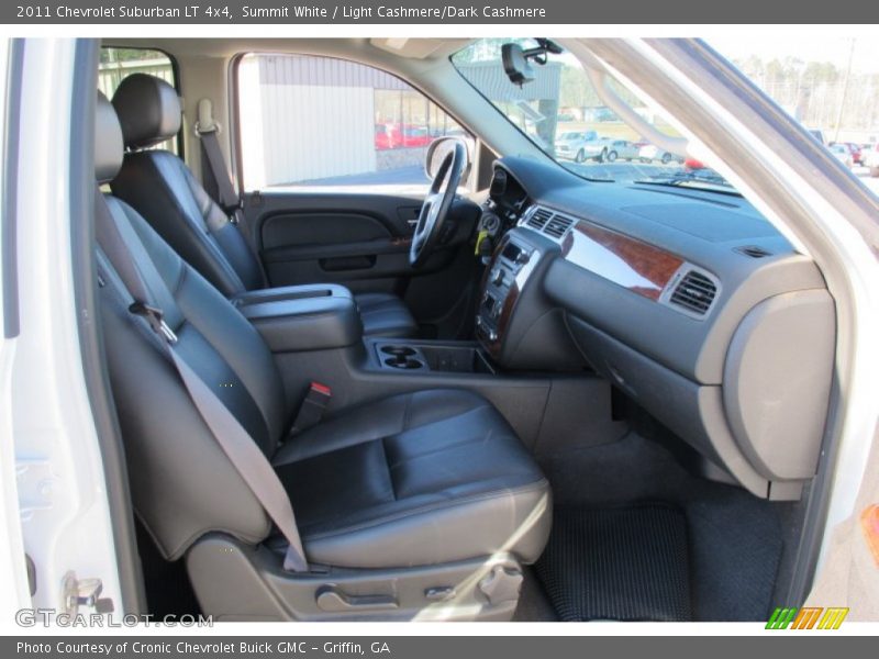 Summit White / Light Cashmere/Dark Cashmere 2011 Chevrolet Suburban LT 4x4