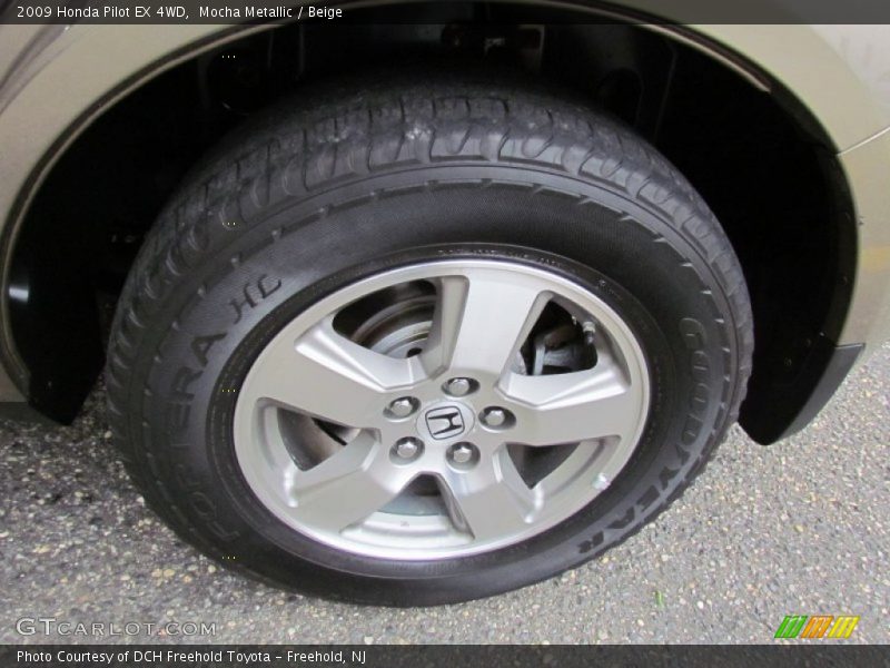Mocha Metallic / Beige 2009 Honda Pilot EX 4WD