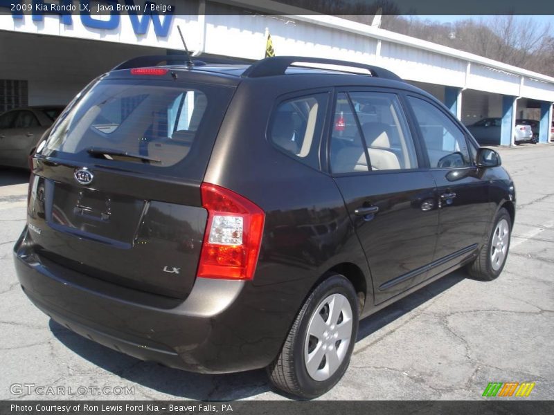 Java Brown / Beige 2009 Kia Rondo LX
