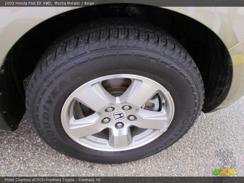 Mocha Metallic / Beige 2009 Honda Pilot EX 4WD