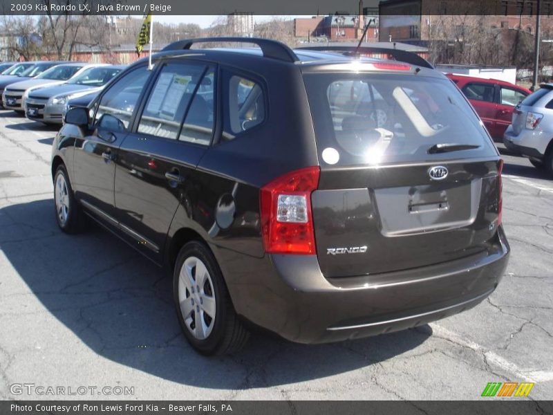 Java Brown / Beige 2009 Kia Rondo LX