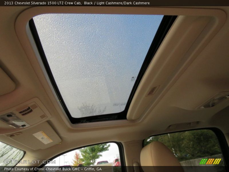 Sunroof of 2013 Silverado 1500 LTZ Crew Cab