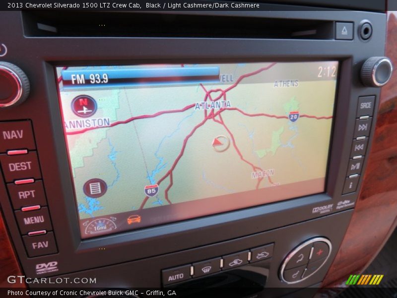 Navigation of 2013 Silverado 1500 LTZ Crew Cab
