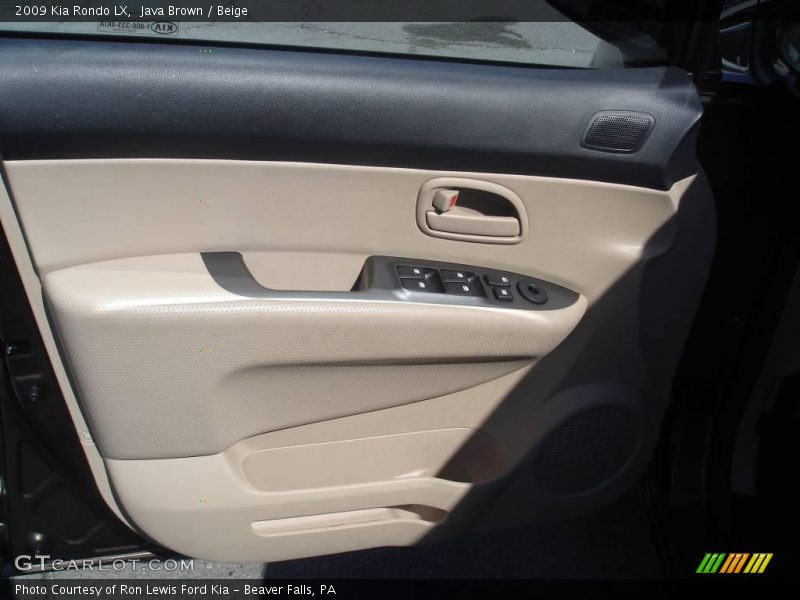 Java Brown / Beige 2009 Kia Rondo LX