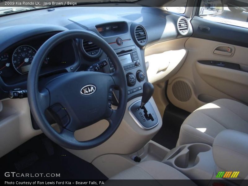 Java Brown / Beige 2009 Kia Rondo LX