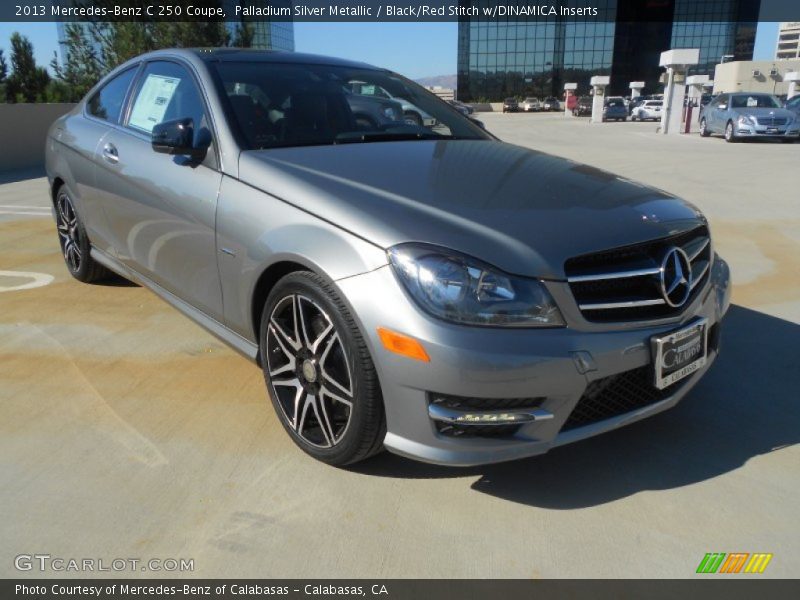 Front 3/4 View of 2013 C 250 Coupe