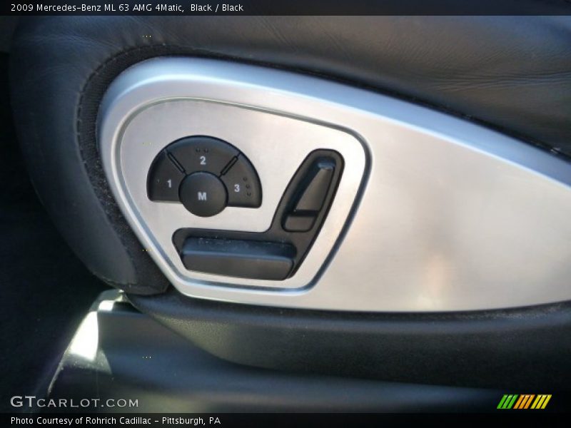 Black / Black 2009 Mercedes-Benz ML 63 AMG 4Matic