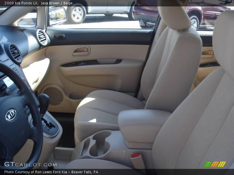 Java Brown / Beige 2009 Kia Rondo LX