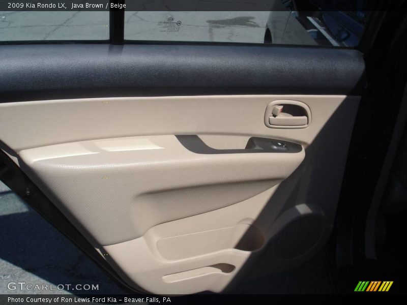 Java Brown / Beige 2009 Kia Rondo LX