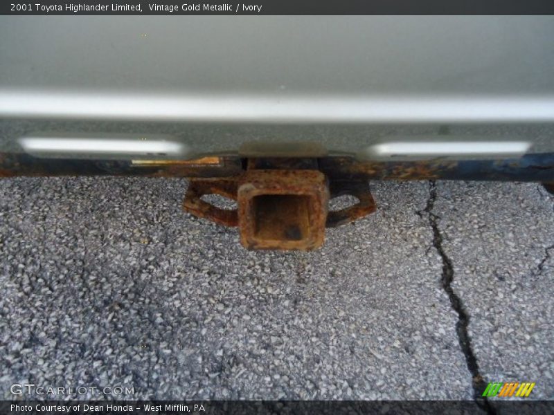 Vintage Gold Metallic / Ivory 2001 Toyota Highlander Limited