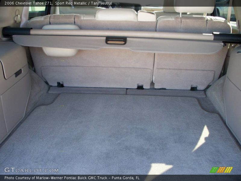 Sport Red Metallic / Tan/Neutral 2006 Chevrolet Tahoe Z71