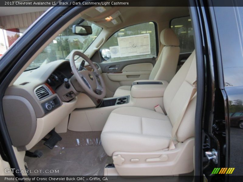 Front Seat of 2013 Avalanche LS