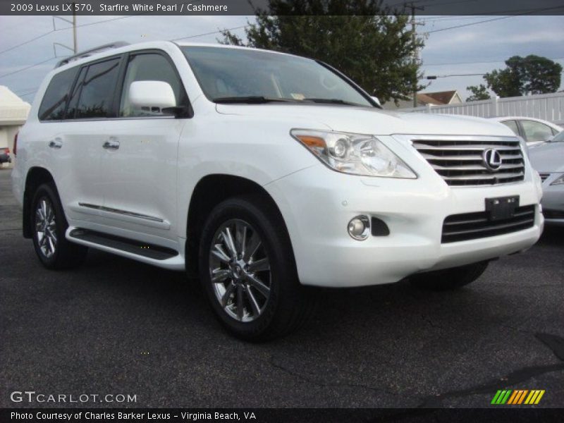 Starfire White Pearl / Cashmere 2009 Lexus LX 570