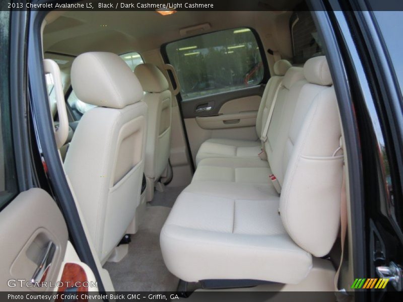 Rear Seat of 2013 Avalanche LS