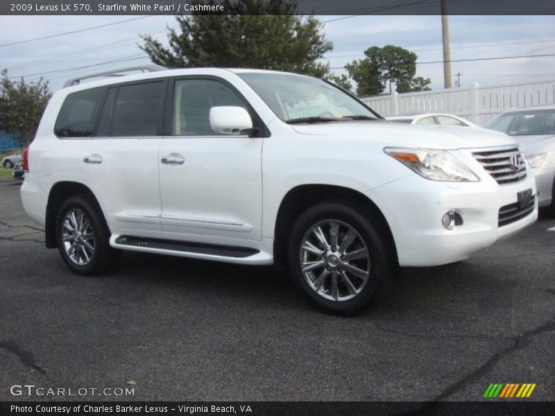 Starfire White Pearl / Cashmere 2009 Lexus LX 570