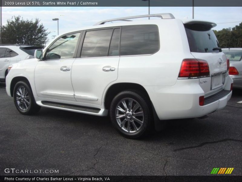 Starfire White Pearl / Cashmere 2009 Lexus LX 570