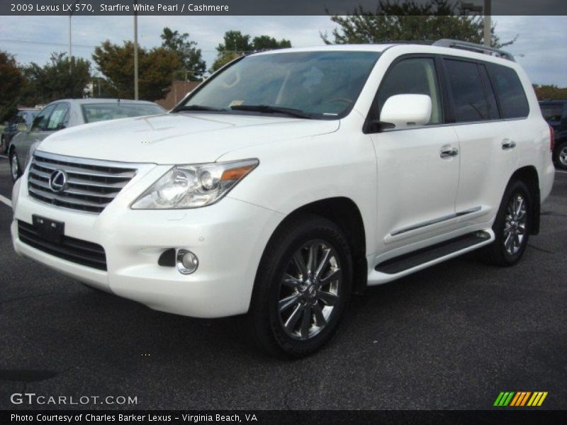 Starfire White Pearl / Cashmere 2009 Lexus LX 570