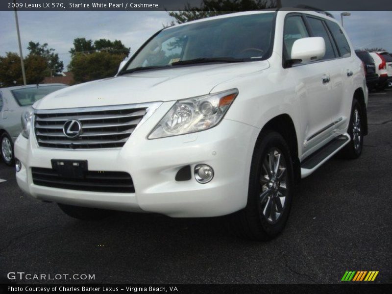 Starfire White Pearl / Cashmere 2009 Lexus LX 570
