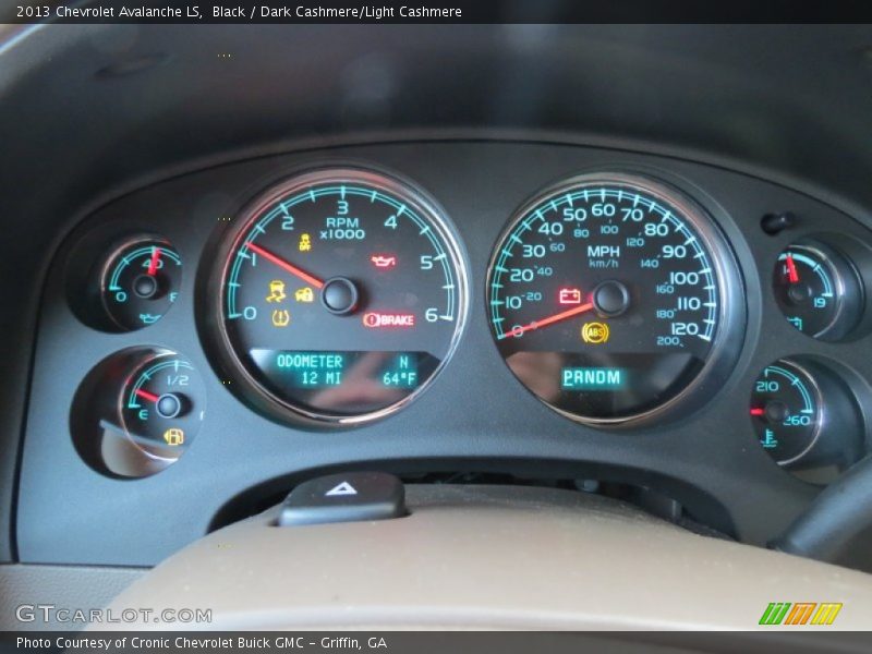  2013 Avalanche LS LS Gauges