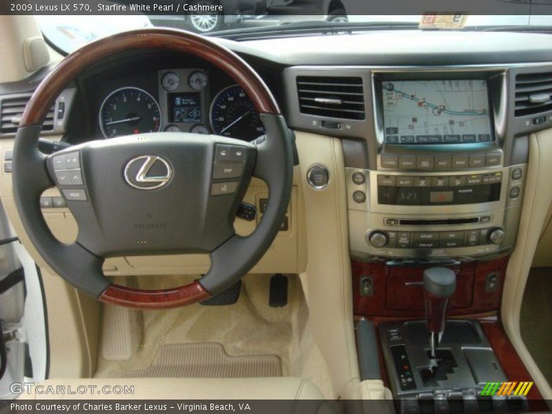 Starfire White Pearl / Cashmere 2009 Lexus LX 570