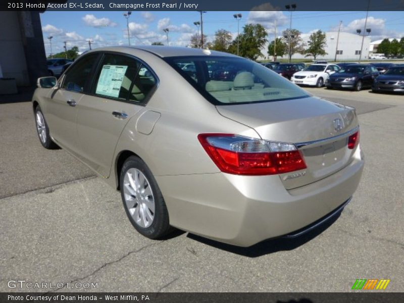  2013 Accord EX-L Sedan Champagne Frost Pearl