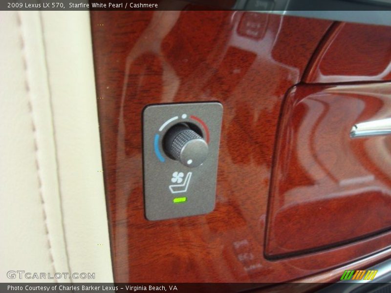 Starfire White Pearl / Cashmere 2009 Lexus LX 570
