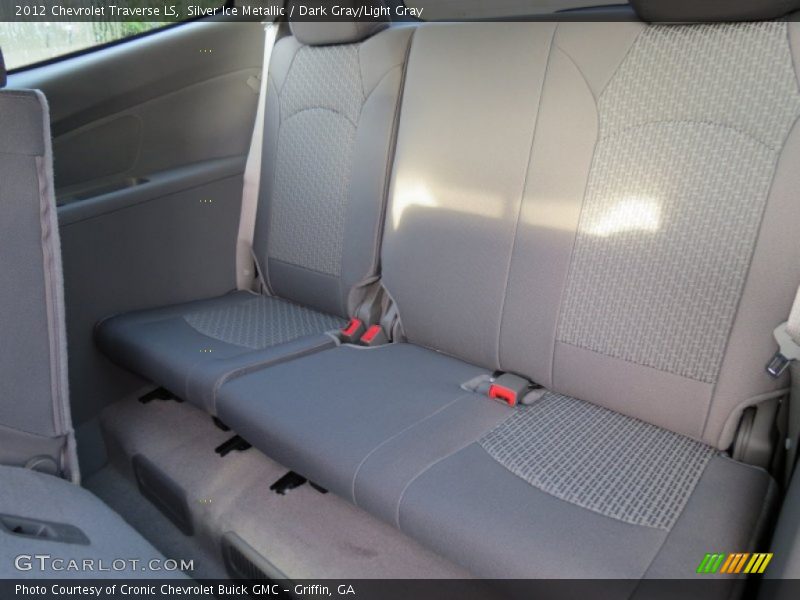 Silver Ice Metallic / Dark Gray/Light Gray 2012 Chevrolet Traverse LS