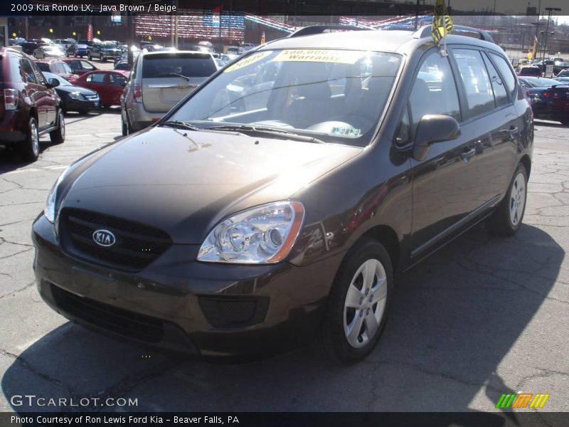 Java Brown / Beige 2009 Kia Rondo LX