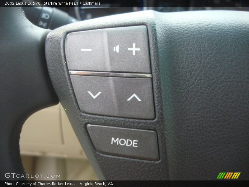 Starfire White Pearl / Cashmere 2009 Lexus LX 570
