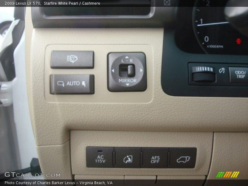Starfire White Pearl / Cashmere 2009 Lexus LX 570