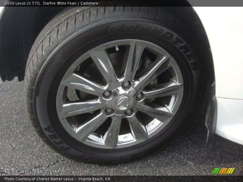 Starfire White Pearl / Cashmere 2009 Lexus LX 570
