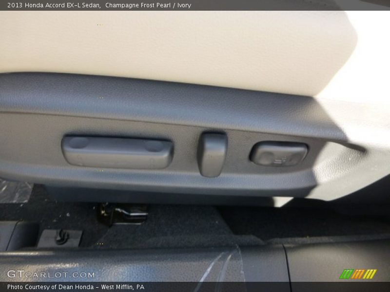 Champagne Frost Pearl / Ivory 2013 Honda Accord EX-L Sedan