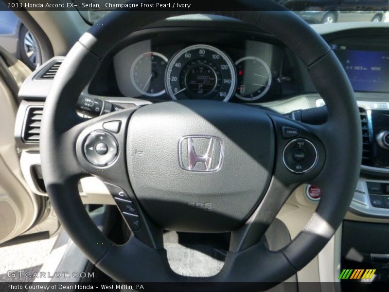  2013 Accord EX-L Sedan Steering Wheel