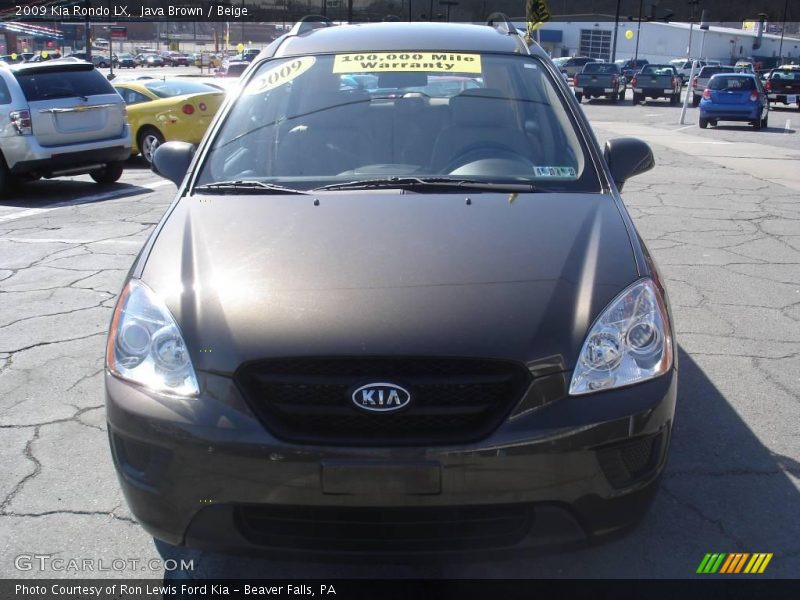 Java Brown / Beige 2009 Kia Rondo LX