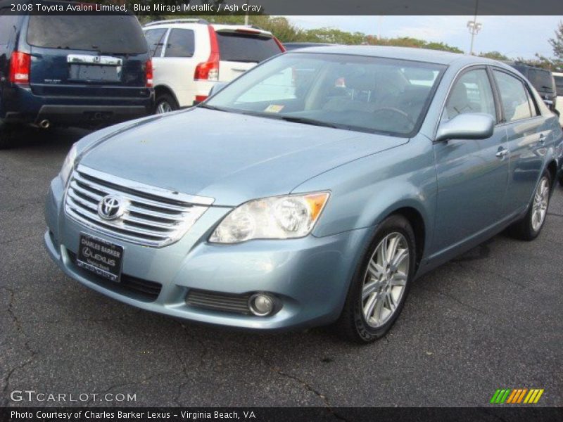 Blue Mirage Metallic / Ash Gray 2008 Toyota Avalon Limited