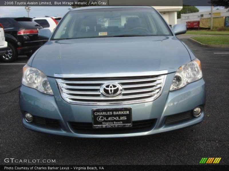 Blue Mirage Metallic / Ash Gray 2008 Toyota Avalon Limited