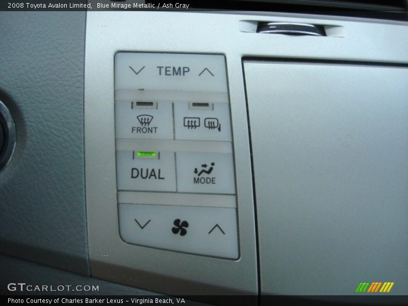 Blue Mirage Metallic / Ash Gray 2008 Toyota Avalon Limited