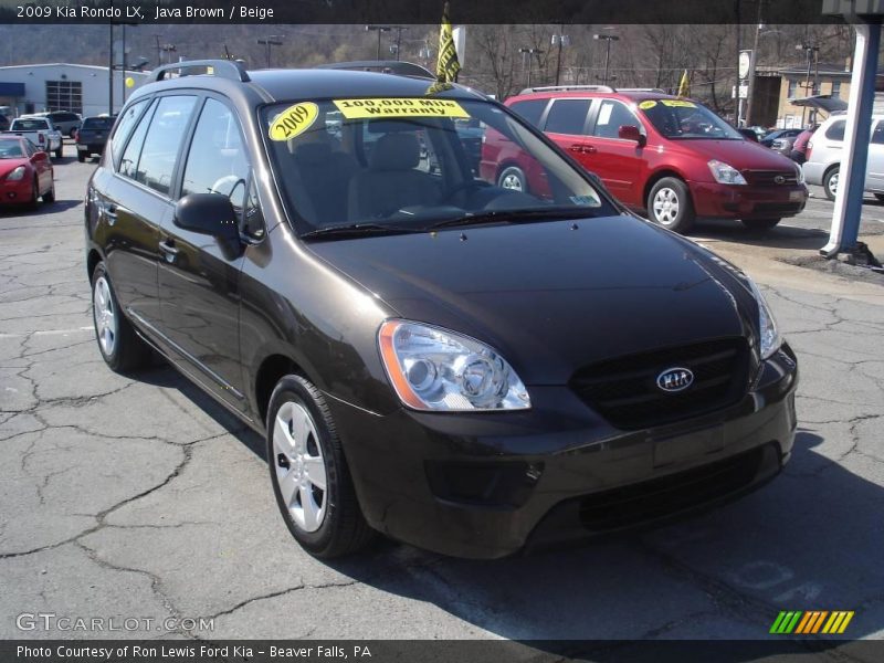 Java Brown / Beige 2009 Kia Rondo LX