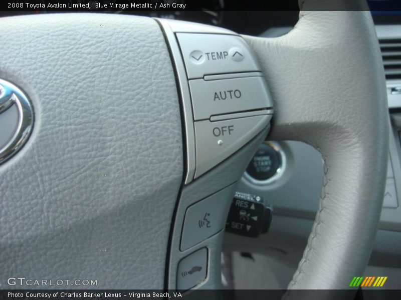 Blue Mirage Metallic / Ash Gray 2008 Toyota Avalon Limited