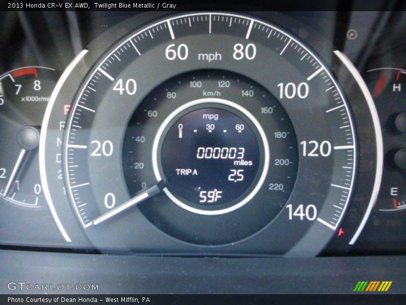  2013 CR-V EX AWD EX AWD Gauges