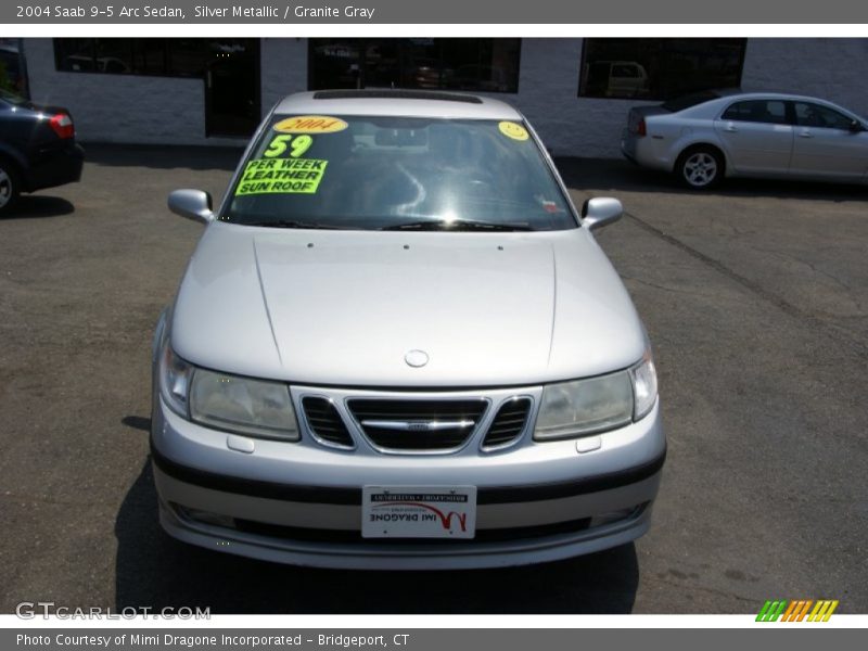 Silver Metallic / Granite Gray 2004 Saab 9-5 Arc Sedan